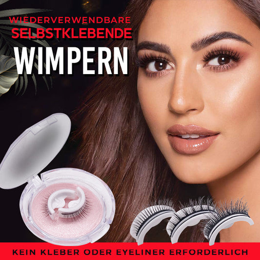 😍Wiederverwendbare selbstklebende Wimpern （Kaufen Sie 1 und erhalten Sie 1 gratis）